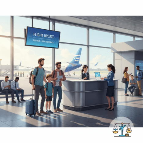 Opóźniony lot czarterowy – wszystko o odszkodowaniu krok po kroku